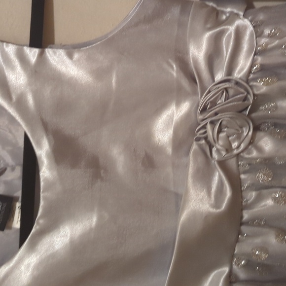 Holiday Editions party dress gray size 14/16 XL girls - Picture 3 of 4